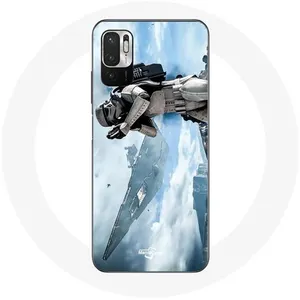Coque pour Xiaomi Poco M3 Pro Star Wars front de bataille Maniacase pas cher