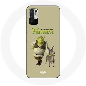 Coque pour Xiaomi Redmi Note 10 5G Shrek et l'âne Film Maniacase pas cher
