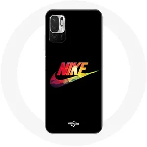 Coque pour Xiaomi Poco M3 Pro Nike Logo Couleur fond noir Maniacase pas cher