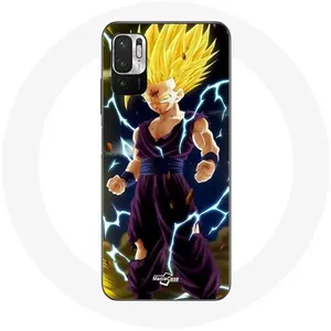 Comparateur de prix : Coque pour Xiaomi Redmi Note 10 5G Dragon ball z Super SSJ2 Gohan Mani...