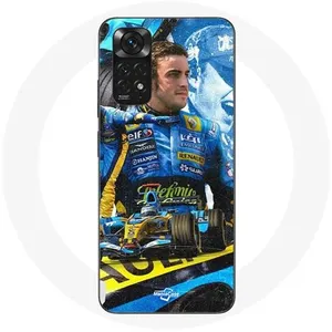 Coque pour Xiaomi Redmi Note 11S 4G Formule 1 Fernando Alonso champion du monde de F1 Maniacase pas cher