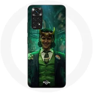 Coque pour Xiaomi Redmi Note 11 4G Loki Thor Ragnarok avec Casque Affiche Personnage Série Saison 1 Maniacase pas cher