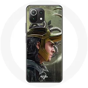 Coque pour Xiaomi Mi 11 Lite Loki Thor Ragnarok avec Casque Fanart Saison 1 Maniacase pas cher