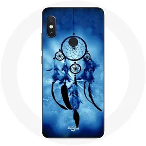 Comparateur de prix : Coque pour Xiaomi Redmi Note 5 Pro Attrape rêve bleu Maniacase