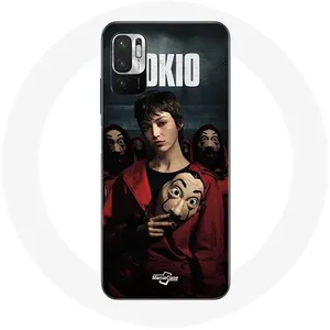Coque pour Xiaomi Redmi Note 10T 5G La casa de papel Tokyo Maniacase pas cher