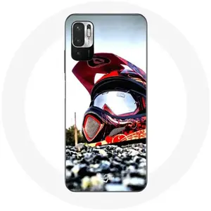 Coque pour Xiaomi Redmi Note 10T 5G Casque MotoCross Maniacase pas cher