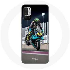 Coque pour Xiaomi Redmi Note 10T 5G Valentino Rossi Pilote de Vitesse Moto Maniacase pas cher