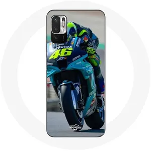 Coque pour Xiaomi Redmi Note 10T 5G Valentino Rossi Pilote motogp Maniacase pas cher
