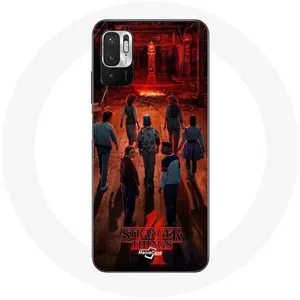 Comparateur de prix : Coque pour Xiaomi Redmi Note 10 5G Stranger Things Affiche Equipages F...