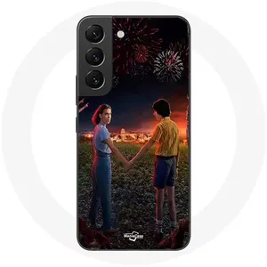 Coque pour Samsung Galaxy S22 Stranger Things Affiche Maniacase pas cher
