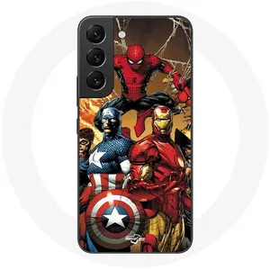 Coque pour Samsung Galaxy S22 Avengers invaders Anciens soldats Maniacase pas cher