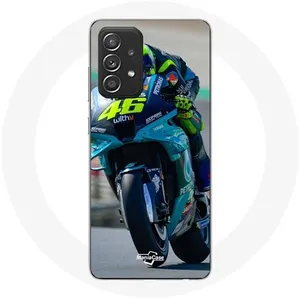 Coque pour Samsung Galaxy A52 Valentino Rossi Pilote de vitesse Maniacase pas cher