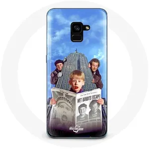 Coque pour Samsung Galaxy A8 Plus Home Alone Maman j'ai encore raté l'avion Maniacase pas cher