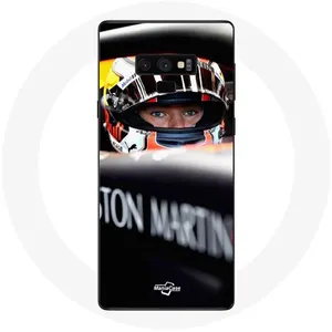 Coque pour Samsung Galaxy Note 9 Formule 1 Max Verstappen Pilote automobile Maniacase pas cher