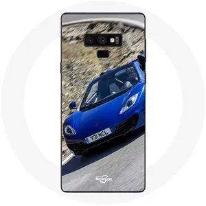 Coque pour Samsung Galaxy Note 9 Formule 1 McLaren Voiture Bleu Maniacase pas cher