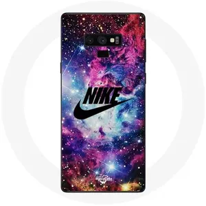 Coque pour Samsung Galaxy Note 9 Nike Espace Coloré Logo Maniacase