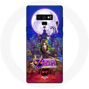 Coque pour Samsung Galaxy Note 9 La légende du Masque de Majora Zelda Jeux Vidéo Maniacase pas cher