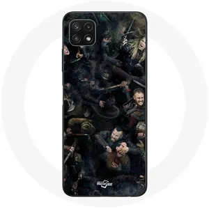 Coque pour Samsung Galaxy A22 5G Vikings Teaser Saison 6 Affiche Perso...