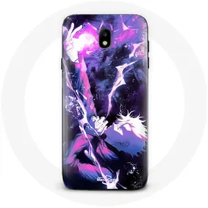 Coque pour Samsung Galaxy J3 2017 Gojo Satoru Jujutsu Kaisen Manga japonais Maniacase pas cher