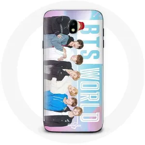 Coque pour Samsung Galaxy J3 2017 Bangtan Garçons BTS WORLD Jeu vidéo Maniacase pas cher