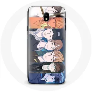 Coque pour Samsung Galaxy J3 2017 Bangtan Sonyeondan 7 Fates Chakho Avec BTS Hosu Haru Hwan Zeha Jooan Cein Dogeon Maniacase pas cher