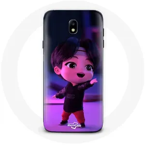 Coque pour Samsung Galaxy J5 2017 BTS TinyTAN Jin Animation Maniacase pas cher