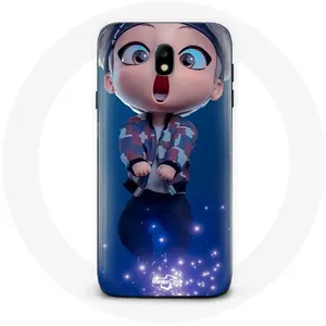 MANIACASE Coque pour Samsung Galaxy J3 2017 BTS TinyTAN Animation V Mic Drop pas cher