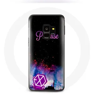 Coque pour Samsung Galaxy S9 Exo Groupe K-pop Logo Chanson Promise Maniacase pas cher