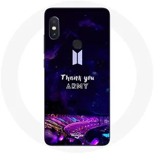 Coque pour Xiaomi Redmi Note 5 AI Dual Camera Bangtan Sonyeondan Concert BTS Army Bomb Lightstick Maniacase pas cher
