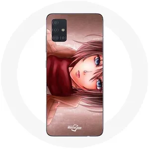 Coque pour Samsung Galaxy A51 5G Mikasa Ackerman Attaque des Titans Anime Série Japanese Maniacase pas cher