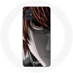 Coque pour Samsung Galaxy A51 5G Light Yagami Death Note Manga Anime Maniacase pas cher