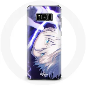 MANIACASE Coque pour Samsung Galaxy S8 Satoru Gojo Jujutsu Kaisen Anime pas cher