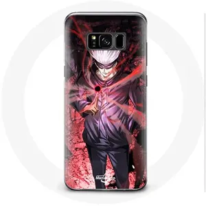 Coque pour Samsung Galaxy S8 Satoru Gojo Jujutsu Kaisen Manga art Maniacase pas cher