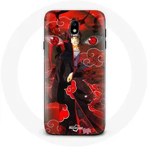 Coque pour Samsung Galaxy J7 2017 Itachi Uchiwa Naruto Anime Maniacase pas cher