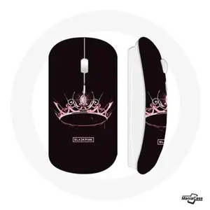 Souris Sans Fil Blackpink Logo Rose Affiche The Album Maniacase pas cher