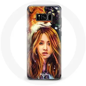 Coque pour Samsung Galaxy S8 Blackpink Rosé Poster Fanart Maniacase pas cher
