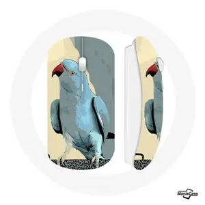 Souris Sans Fil Perruches perroquets Bleu Maniacase pas cher