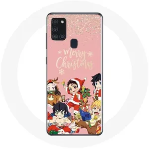 MANIACASE Coque pour Samsung Galaxy A21s Demon slayer merry christmas affiche An... pas cher