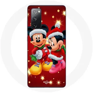 MANIACASE Coque pour Samsung Galaxy S20 FE Mickey Mouse et Minnie Mouse le jour ... pas cher