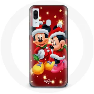 MANIACASE Coque pour Samsung Galaxy A20e Mickey Mouse et Minnie Mouse le jour de... pas cher