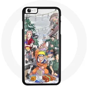 Coque pour Iphone SE Naruto Christmas Day Anime Manga Maniacase pas cher