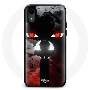 Coque pour Iphone XS Itachi Uchiwa Naruto Anime art Maniacase pas cher