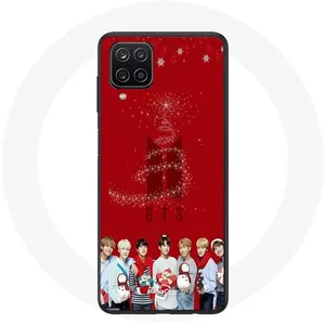 Coque pour Samsung Galaxy A42 5G BTS Bangtan Garçons Fond Rouge Cadeau de Noël 2023 Maniacase