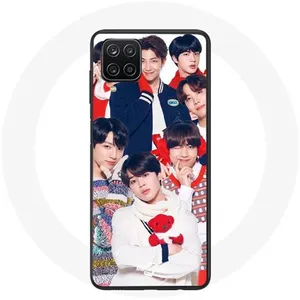 Coque pour Samsung Galaxy A42 5G BTS Affiche Memebers Cadeau de Noël 2023 Maniacase