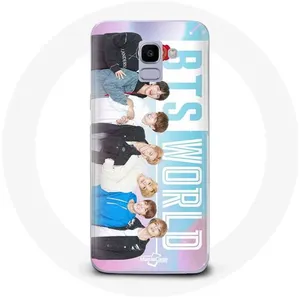 Coque pour Samsung Galaxy A8 2018 Bangtan Garçons BTS WORLD Jeu vidéo Maniacase pas cher