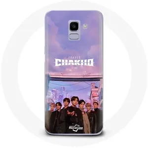 Coque pour Samsung Galaxy A6 2018 Bangtan Sonyeondan 7 Fates Chakho Avec BTS Affiche Maniacase pas cher