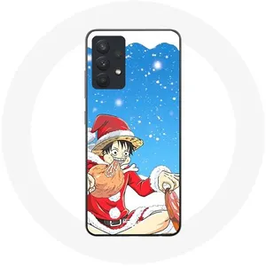 Coque pour Samsung Galaxy A13 5G Anime One Piece Luffy Le jour de Noël 2023 Maniacase pas cher