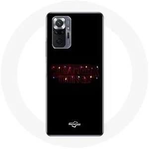 MANIACASE Coque pour Xiaomi Redmi Note 10 Pro Stranger Things Affiche Logo Joyeu... pas cher