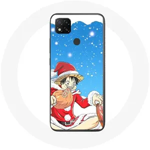 Coque pour Xiaomi Redmi 9C Anime One Piece Luffy Le jour de Noël 2023 Maniacase pas cher