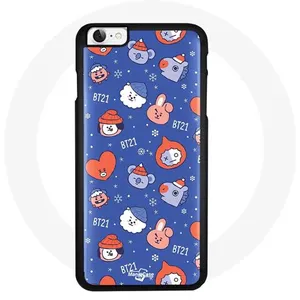 Coque pour Iphone SE BTS Bangtan Sonyeondan BT21 Noël 2023 Maniacase